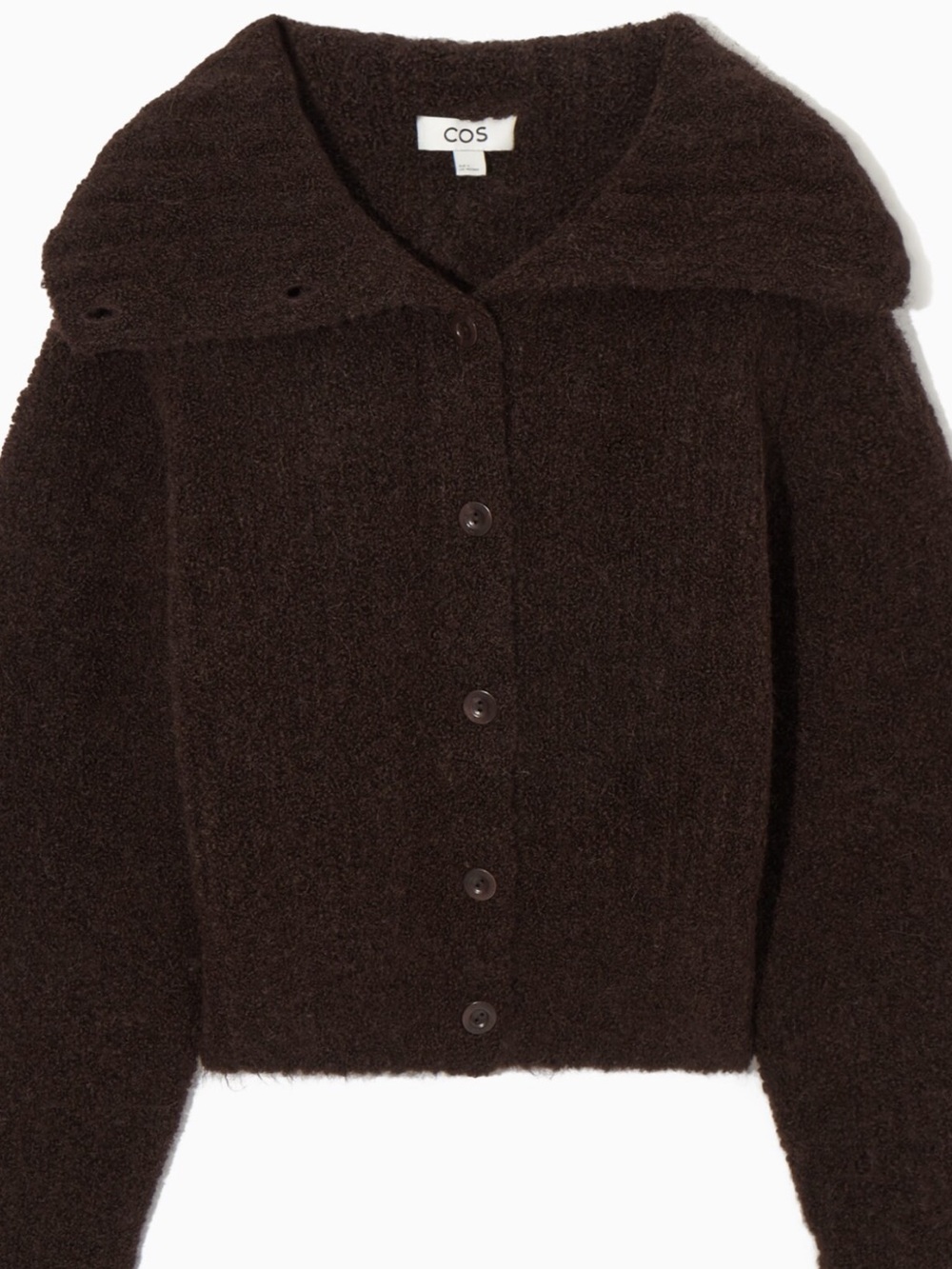 COS Brown Cardigan NWT